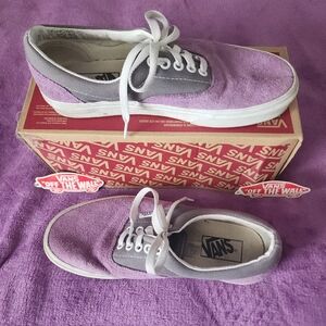 Vans Womens Purple and Gray Sneakers